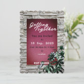 Getting Together招待状 招待状 (スタンド正面)