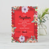 Getting Together招待状 招待状 (スタンド正面)