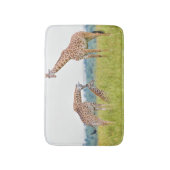 Gettyのイメージ|のキリン家族 バスマット (正面縦)