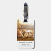 Gettyのイメージ|の寄添うブタ ラゲッジタグ (裏面縦)