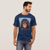 Gettyのイメージ|の微笑のチンパンジー Tシャツ (正面フル)
