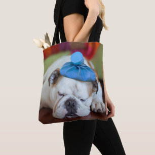 Gettyのイメージ の病気の若い子犬 トートバッグ