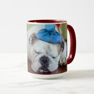 Gettyのイメージ の病気の若い子犬 マグカップ