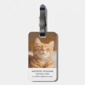 Gettyのイメージ|の眠い猫 ラゲッジタグ (裏面縦)