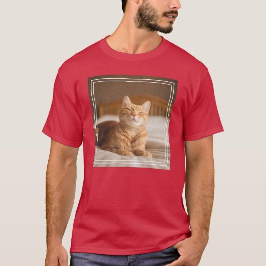 Gettyのイメージ|の眠い猫 Tシャツ (正面)
