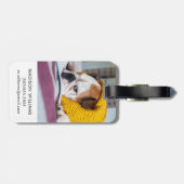 Gettyのイメージ|の英国のブルドッグ ラゲッジタグ (裏面横)