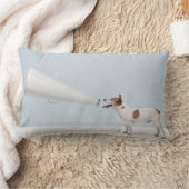 Gettyのイメージ|の話す犬 ランバークッション (ブランケット)