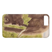 Gettyのイメージ|の象及びベビー Case-Mate iPhoneケース (裏面(横))