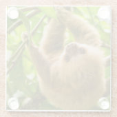 Gettyのイメージ|の逆さまの怠惰 ガラスコースター (裏面)