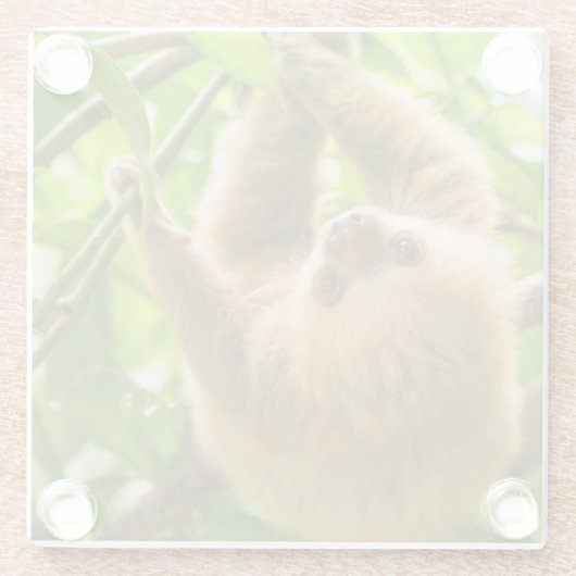 Gettyのイメージ|の逆さまの怠惰 ガラスコースター (裏面)