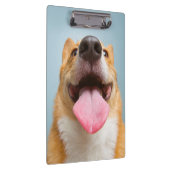 Gettyのイメージ|の非常に幸せなコーギー クリップボード (右)