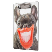 Gettyのイメージ| Aの微笑犬 クリップボード (左)