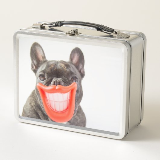 Gettyのイメージ| Aの微笑犬 メタルランチボックス (正面)