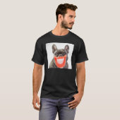 Gettyのイメージ| Aの微笑犬 Tシャツ (正面フル)
