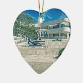 Gettyの中心の到着の広場 セラミックオーナメント (左)