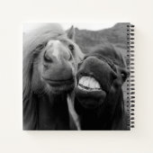 Gettyイメージ |にこやかな馬 ノートブック (裏面)