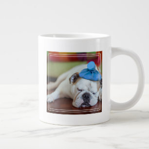 Gettyイメージ 病気の子犬 ジャンボコーヒーマグカップ