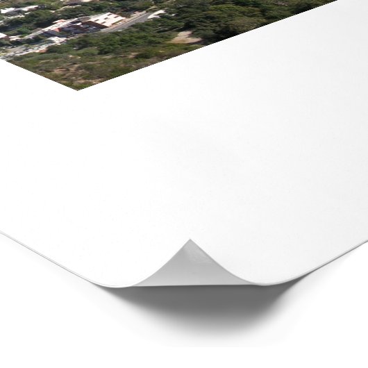 Getty Center View of Los Angeles ポスター (角)