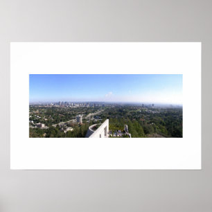 Getty Center View of Los Angeles ポスター