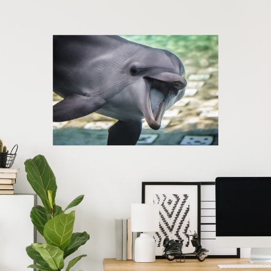 Getty Images | Dolphin ポスター (ホームオフィス)