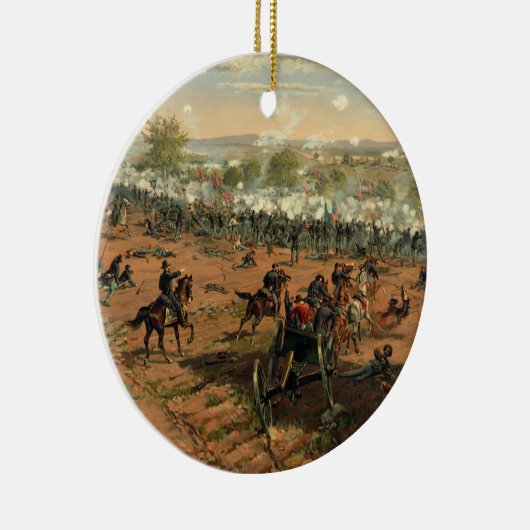 Gettysbug Thulstrupの戦いGettysburgハンコック セラミックオーナメント (右)