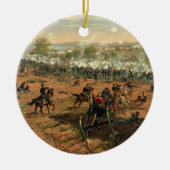 Gettysbug Thulstrupの戦いGettysburgハンコック セラミックオーナメント (正面)