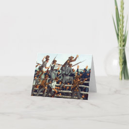 Gettysburgのれんが工場のメッセージカード1の戦い カード