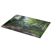 Gettysburgの国民の軍公園の大砲 カッティングボード (角)