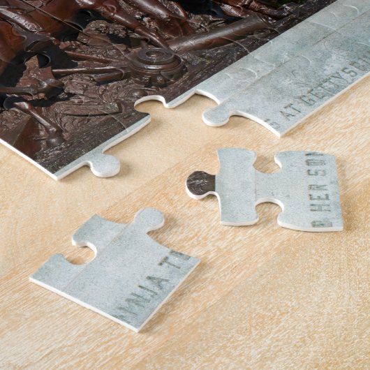 Gettysburgの国立公園のヴァージニアの記念物 ジグソーパズル (側面)