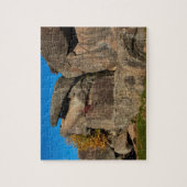 Gettysburgの国立公園-悪魔の洞穴-秋 ジグソーパズル (縦)