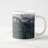 Gettysburgの大砲IIのジャンボマグ ジャンボコーヒーマグカップ (右)