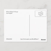 Gettysburgの大砲IIの郵便はがき ポストカード (裏面)