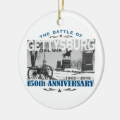 Gettysburgの戦い150記念日 セラミックオーナメント (左)