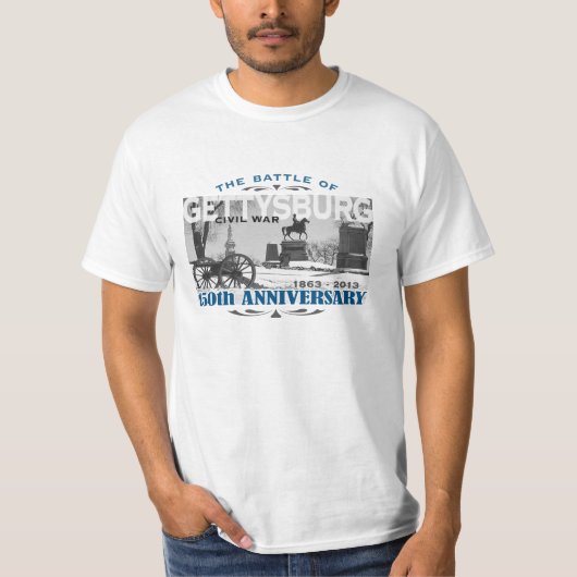 Gettysburgの戦い150記念日 Tシャツ (正面)