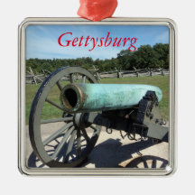 Gettysburgの戦場のオーナメント