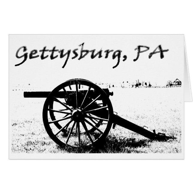 Gettysburgの戦場 (正面横)