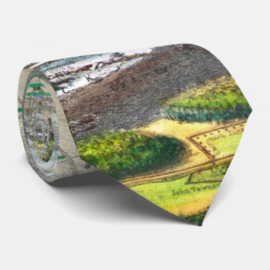 Gettysburgの戦場1863年 ネクタイ (ロール)