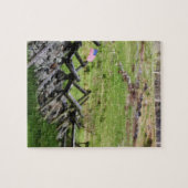 Gettysburgの戦場 ジグソーパズル (横)