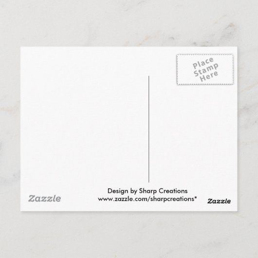 Gettysburgの戦場 ポストカード (裏面)