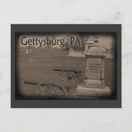Gettysburgの戦場 ポストカード