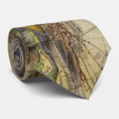 Gettysburgの戦場(1863年)のヴィンテージの地図 ネクタイ (ロール)