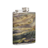 Gettysburgの戦場(1863年)のヴィンテージの地図 フラスク (右)