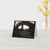 Gettysburgの日没のメッセージカード カード (黄色い花)