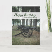 Gettysburgの2676の規範の誕生日 カード (正面)
