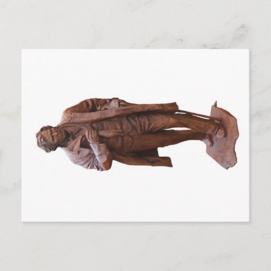 GettysburgのThaddeus Stevens像、PAポストカード ポストカード (正面)