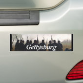 Gettysburg バンパーステッカー (車上)