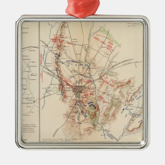 Gettysburg メタルオーナメント (正面)