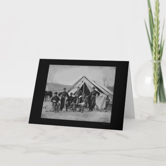 Gettysburg 1863年の役人 カード (正面)