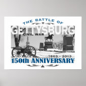 Gettysburg Battle 150 Anniversary ポスター (正面)