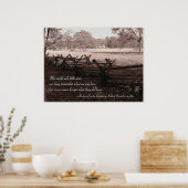 Gettysburg - Battlefield Poster #2 ポスター (キッチン)